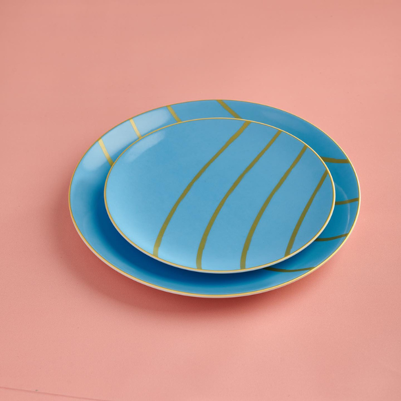 BLUE LINE PORCELAIN DINNER SET